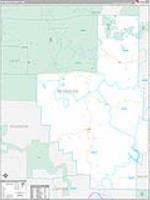 Reynolds, Mo Carrier Route Wall Map