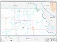 Richardson, Ne Wall Map Zip Code