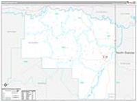Richland, Mt Carrier Route Wall Map