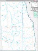 Richland, Nd Wall Map Zip Code