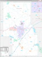 Richland, Oh Wall Map