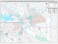 Richland, Sc Carrier Route Wall Map