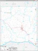 Richland, Wi Carrier Route Wall Map