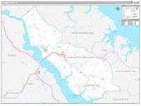 Richmond, Va Carrier Route Wall Map