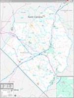 Robeson, Nc Carrier Route Wall Map