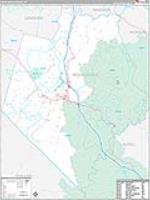 Rockcastle, Ky Carrier Route Wall Map