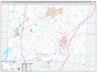 Rockingham, Nc Carrier Route Wall Map