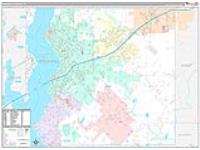 Rockwall, Tx Carrier Route Wall Map