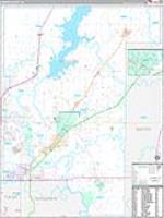 Rogers, Ok Carrier Route Wall Map