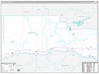 Roosevelt, Mt Carrier Route Wall Map