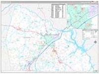 Rowan, Nc Carrier Route Wall Map
