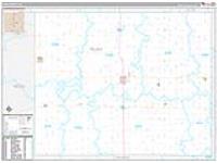 Rush, Ks Wall Map Zip Code