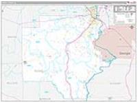 Russell, Al Carrier Route Wall Map