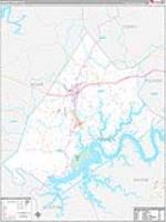 Russell, Ky Carrier Route Wall Map
