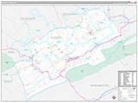 Russell, Va Wall Map Zip Code