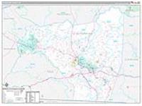 Rutherford, Nc Carrier Route Wall Map