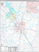 Rutherford, Tn Carrier Route Wall Map