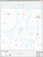Saline, Ne Wall Map Zip Code