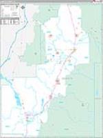 Sanpete, Ut Carrier Route Wall Map