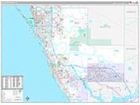 Sarasota, Fl Carrier Route Wall Map