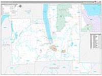 Schuyler, Ny Carrier Route Wall Map