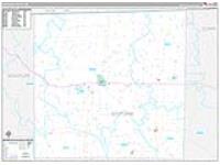 Scotland, Mo Wall Map Zip Code