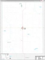 Scott, Ks Carrier Route Wall Map