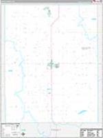 Scott, Ks Carrier Route Wall Map