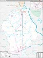 Scott, Mo Carrier Route Wall Map