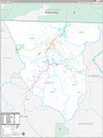 Scott, Tn Carrier Route Wall Map