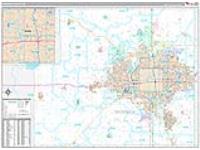 Sedgwick, Ks Carrier Route Wall Map