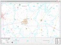Seneca, Oh Carrier Route Wall Map