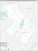 Sequatchie, Tn Carrier Route Wall Map