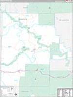 Shannon, Mo Carrier Route Wall Map