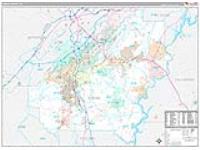 Shelby, Al Carrier Route Wall Map