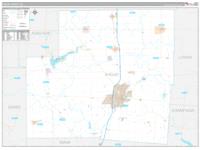 Shelby, Oh Wall Map