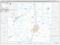 Shelby, Oh Carrier Route Wall Map