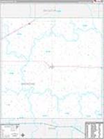 Sheridan, Ks Carrier Route Wall Map