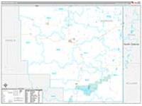 Sheridan, Mt Carrier Route Wall Map