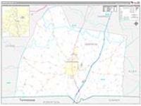 Simpson, Ky Carrier Route Wall Map