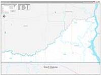 Sioux, Nd Wall Map Zip Code