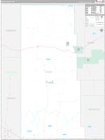 Sioux, Ne Carrier Route Wall Map