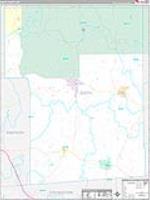 Smith, Ms Carrier Route Wall Map