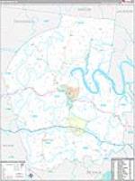 Smith, Tn Carrier Route Wall Map
