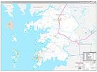 Somerset, Md Carrier Route Wall Map