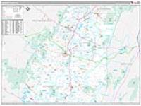 Somerset, Pa Carrier Route Wall Map