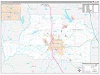Spalding, Ga Carrier Route Wall Map