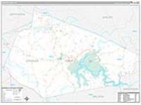 Spencer, Ky Carrier Route Wall Map
