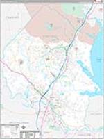 Stafford, Va Carrier Route Wall Map