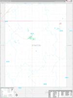 Stanton, Ne Carrier Route Wall Map